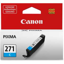 Canon CLI-271C Original Ink Cartridge, Inkjet, 311 Pages, Cyan