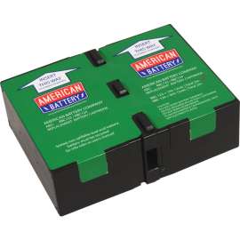 American Battery ABC RBC123 UPS Repacement Battery for APC, 7000 mAh, 12 V DC, Lead Acid, Maintenance-free/Sealed