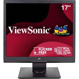 ViewSonic VA708A 17" 1024p Monitor with 100% sRGB Color Correction and 5:4 Aspect Ratio, 17" Monitor, 1280 x 1024p Resolution, 16.7 Million Colors, 250 Nit