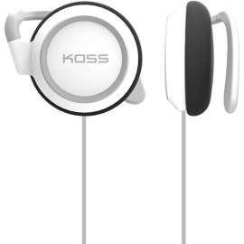 Koss KSC21 Earphone, Stereo, White, Mini-phone (3.5mm), Wired