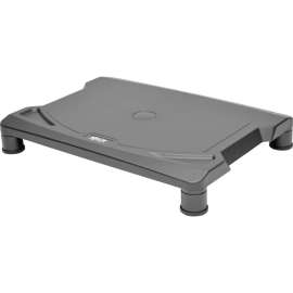 Tripp Lite Universal Monitor Riser, 40 lb Load Capacity, 5.5" Height x 15.6" Width x 11.3" Depth, Desktop, Tabletop, Black