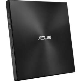 Asus SDRW-08U7M-U DVD-Writer, External, Black, DVD-RAM/R/RW Support, 24x CD Read/24x CD Write/24x CD Rewrite