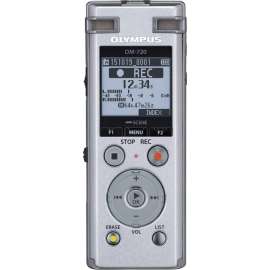 Olympus DM-720 4GB Digital Voice Recorder, 4 GBmicroSD Supported, 1.4" LCD, MP3, Headphone
