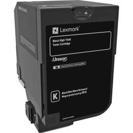 Lexmark Original Toner Cartridge, Laser, High Yield, 20000 Pages, Black