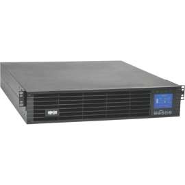 Tripp Lite UPS 1500VA 1350W INTL Smart Online LCD USB DB9 208/230V 2URM, 1500 VA/1350 W, 200 V AC, 208 V AC, 220 V AC, 230 V AC, 240 V AC, 4.50 Minute, 2U Rack-mountable