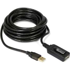 Plugable 5 Meter (16 Foot) USB 2.0 Active Extension Cable, Type A Male to A Female