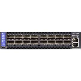Nvidia Mellanox Spectrum SN2100 Ethernet Switch, Manageable, 3 Layer Supported, Modular, Optical Fiber