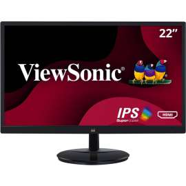 ViewSonic VA2259-SMH 22 Inch IPS 1080p LED Monitor with HDMI and VGA Inputs, 22" Monitor, IPS Technology, Full HD 1920 x 1080p, 16.7 Million Colors