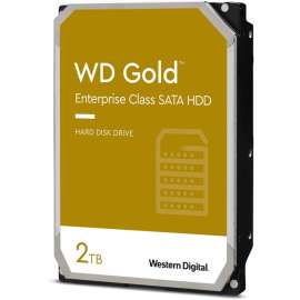 Wd Western Digital Gold WD2005FBYZ 2 TB Hard Drive, 3.5" Internal, SATA (SATA/600), Server, Storage System Device Supported, 7200rpm