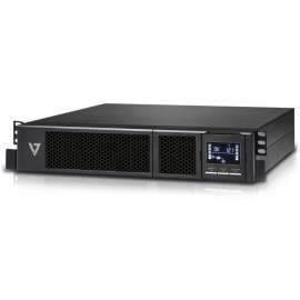 V7 UPS 1500VA Rack Mount 2U US, 2U Rack-mountable, 4 Hour Recharge, 4.50 Minute Stand-by, 120 V AC Input
