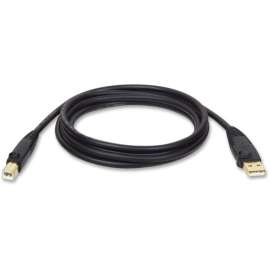 Tripp Lite 15ft USB 2.0 Hi-Speed A/B Device Cable Shielded Male / Male, Type A Male, Type B Male USB, 15ft