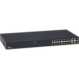 Axis Communications AXIS T8516 PoE+ Network Switch - 18 Ports - Manageable - Gigabit Ethernet - 1000Base-X, 10/100/1000Base-T - TAA Compliant - 2 Layer Supported - Modular - 2 SFP Slots - Twisted Pair, Optical Fiber - Desktop, Rack-mountable - 3 Yea