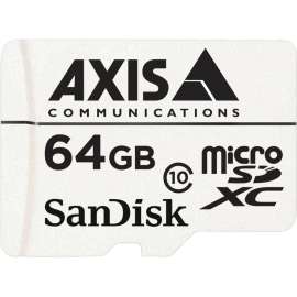 Axis Communications AXIS 64 GB Class 10 microSDXC - 10 Pack - 20 MB/s Read - 20 MB/s Write