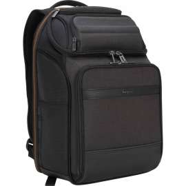Targus CitySmart TSB895 Carrying Case (Backpack) for 16" Notebook, Gray, Water Resistant Base, Ethylene Vinyl Acetate (EVA) Body, Checkpoint Friendly