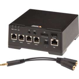 Axis Communications AXIS F44 Dual Audio Input Main Unit - Network Video Recorder - Full HD Recording - TAA Compliant