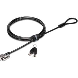Kensington MicroSaver 2.0 Keyed Laptop Lock - Master Keyed On Demand - Carbon Steel - 6 ft - For Notebook