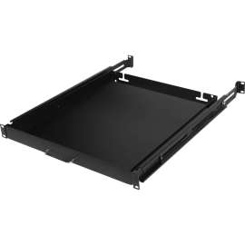 CyberPower CRA50004 Rack Accessories Shelf, 19" 1U sliding keyboard shelf, 19.6" (500mm) deep, 45lbs (20kg) capacity, 5 year warranty