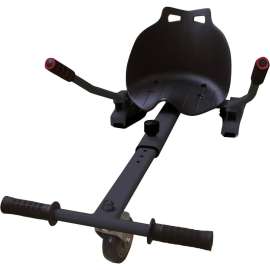 Worryfree Gadgets MYEPADS HoverKart Seat, for Balance Scooter, Black