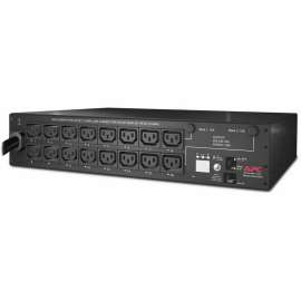 APC by Schneider Electric Rack PDU, Switched, 2U, 30A, 208V, (16)C13, Switched, NEMA L6-30P, 16 x IEC 60320 C13, 230 V AC