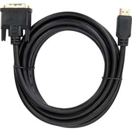 Rocstor Premium HDMI to DVI-D Cable, M/M, 10 ft, 1 x DVI-D Male, 1 x Male HDMI