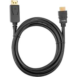 Rocstor Premium DisplayPort to HDMI Converter Cable, 6 ft, 4K, DisplayPort to HDMI Cable for Monitor, Projector, Ultrabook, TV, Graphics Cards, Notebook and Desktop Computer, 6 ft