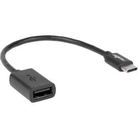 Rocstor Premium 6" USB-C to USB-A Adapter M/F, USB 2.0, USB Type C to A Converter, For use of USB C devices such as Macbook Pro, MacBook, Chromebook, and other USB-C devices, 1 Pack