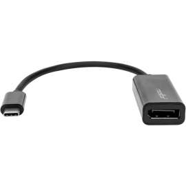 Rocstor Premium USB-C to DisplayPort Adapter M/F, USB Type-C to DP Converter Adapter for Computers, Macbook, Macbook Pro, Chromebook or devices with USB C, 6", USB Type C, For connections via USB-C to DisplayPort for Monitors, Projector, HDTV, and Audio/V