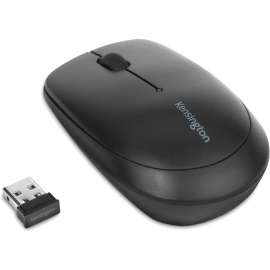 Kensington Pro Fit Wireless Mobile Mouse, Black, Laser, Wireless, Radio Frequency