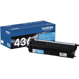 Brother TN436C Original Laser Toner Cartridge, Cyan, 1 Each, 6500 Pages