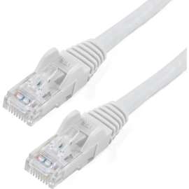 StarTech.com 125ft CAT6 Ethernet Cable, White Snagless Gigabit, 100W PoE UTP 650MHz Category 6 Patch Cord UL Certified Wiring/TIA, 125ft White CAT6 Ethernet cable delivers Multi Gigabit 1/2.5/5Gbps & 10Gbps up to 160ft, 650MHz
