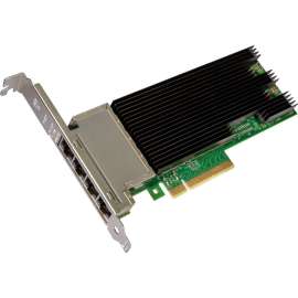 Intel Ethernet Converged Network Adapter X710-T4 - Quad-port 10GBASE-T simplifies transition to 10 Gigabit Ethernet