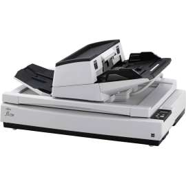 Fujitsu fi-7700 Sheetfed/Flatbed Scanner, 600 dpi Optical, 24-bit Color, 8-bit Grayscale, 100 ppm (Mono)