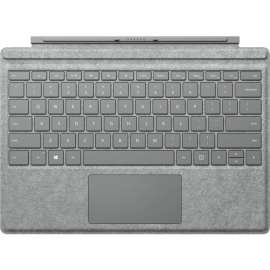 Microsoft Signature Type Cover Keyboard/Cover Case Tablet - Black - Damage Resistant, Stain Resistant - Alcantara Body - 8.5" Height x 11.6" Width x 0.2" Depth