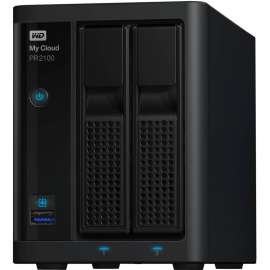 WDBBCL0200JBK-NESN WD 20TB My Cloud Pro Series PR2100 Media Server with Transcoding, NAS - Network Attached Storage - Intel Pentium N3710 Quad-core (4 Core) 1.60 GHz - 20 TB Installed HDD Capacity - 4 GB RAM DDR3L SDRAM - RAID Supported 0, 1, Concat