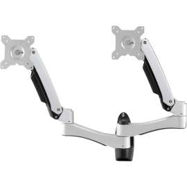 Amer Wall Mount for Monitor, Flat Panel Display, TAA Compliant, 2 Display(s) Supported, 24" Screen Support, 22.05 lb Load Capacity
