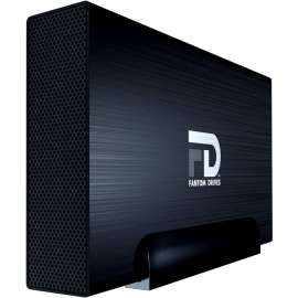 Micronet Fantom Drives 8TB External Hard Drive - GFORCE 3 Pro - 7200RPM, USB 3, Aluminum, Black, GF3B8000UP - 8TB 7200RPM External Hard Drive - USB3 - Read and Write Up to 250MB/s - Compatible with Windows 7 or newer, Mac OS X or newer - Black - 4.5