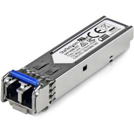 StarTech.com MSA Uncoded SFP Module, 100BASE-LX, 100Mb Ethernet SFP 100MbE Single Mode Fiber (SMF) Optic Transceiver Module, 10km DDM, MSA Uncoded SFP