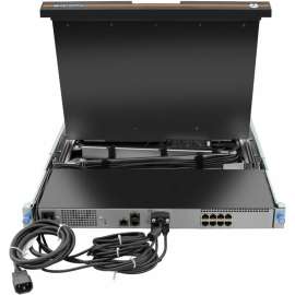 Vertiv Avocent LRA Rack Console 18.5" LCD Widescreen,16-Port, Keyboard with Touchpad - 16 Computer(s) - 18.5" LED - UXGA - 1600 x 1200 - 16:9PS/2 PortUSBVGA - Keyboard - TouchPad - 1U High - PC