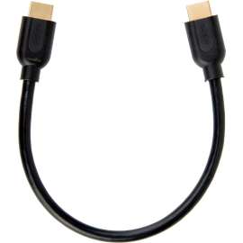 Rocstor Premium 1ft High Speed HDMI (M/M) Cable with Ethernet, Cable Length: 1ft, HDMI for Audio/Video Device, 1.28 GB/s, 1 ft