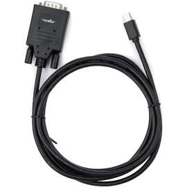Rocstor Premium 6 ft Mini DisplayPort to VGA Adapter Cable, mDP to VGA cable supports 1920x1200 1080p Resolution, Mini DisplayPort to VGA cable for Projector, Monitor, PC, Desktop Computer, Notebook, Ultrabook, Video Device, TV, 6 ft (2m), 1 Pack