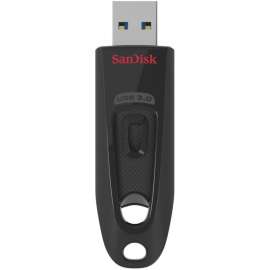 SanDisk 64GB Ultra USB 3.0 Flash Drive, 64 GB, USB 3.0, 5 Year Warranty