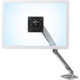 Ergotron Mounting Arm for LCD Monitor - Polished Aluminum - 1 Display(s) Supported - 34" Screen Support - 20 lb Load Capacity - 75 x 75, 100 x 100