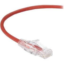 Black Box Corporatio Black Box Slim-Net Cat.6a UTP Patch Network Cable - 10 ft Category 6a Network Cable for Patch Panel, Wallplate, Network Device - First End: 1 x RJ-45 Network - Male - Second End: 1 x RJ-45 Network - Male - 10 Gbit/s - Patch Cabl