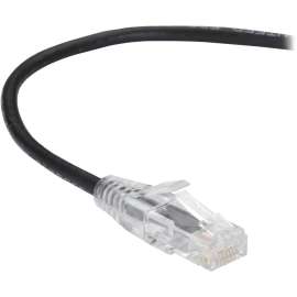 Black Box Corporatio Black Box Slim-Net Cat.6a UTP Patch Network Cable - 7 ft Category 6a Network Cable for Patch Panel, Wallplate, Network Device - First End: 1 x RJ-45 Network - Male - Second End: 1 x RJ-45 Network - Male - 10 Gbit/s - Patch Cable