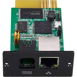 V7 SNMP Network Card for V7 UPS 1500VA/3000VA Rack Mount, 1 x Network (RJ-45) Port(s), Serial
