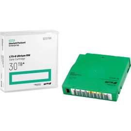 HPE LTO Ultrium-8 Data Cartridge, LTO-8, Rewritable, Labeled, 12 TB (Native) / 30 TB (Compressed)
