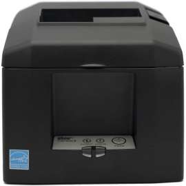 Star Micronics TSP650II Thermal Printer, WLAN, Ethernet, AirPrint - Auto Cutter, External Power Supply Included, Gray
