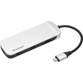 Kingston Nucleum Docking Station, for Notebook/Smartphone, 60 W, USB 3.1 Type C, 4 x USB Ports