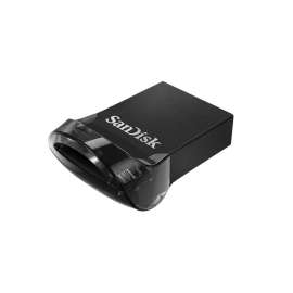 SanDisk Ultra Fit USB 3.1 Flash Drive 128GB, 128 GB, USB 3.1, USB 3.0, USB 2.0, 130 MB/s Read Speed, 5 Year Warranty