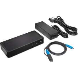 Kensington SD4700P USB-C & USB 3.0 Dual-2K Dock, Windows & Mac, DP & HDMI